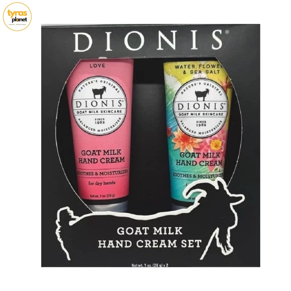 Dionis Goat Milk Hand Cream Set - Pink & Multicolor